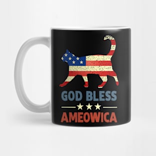 God Bless Ameowica Mug